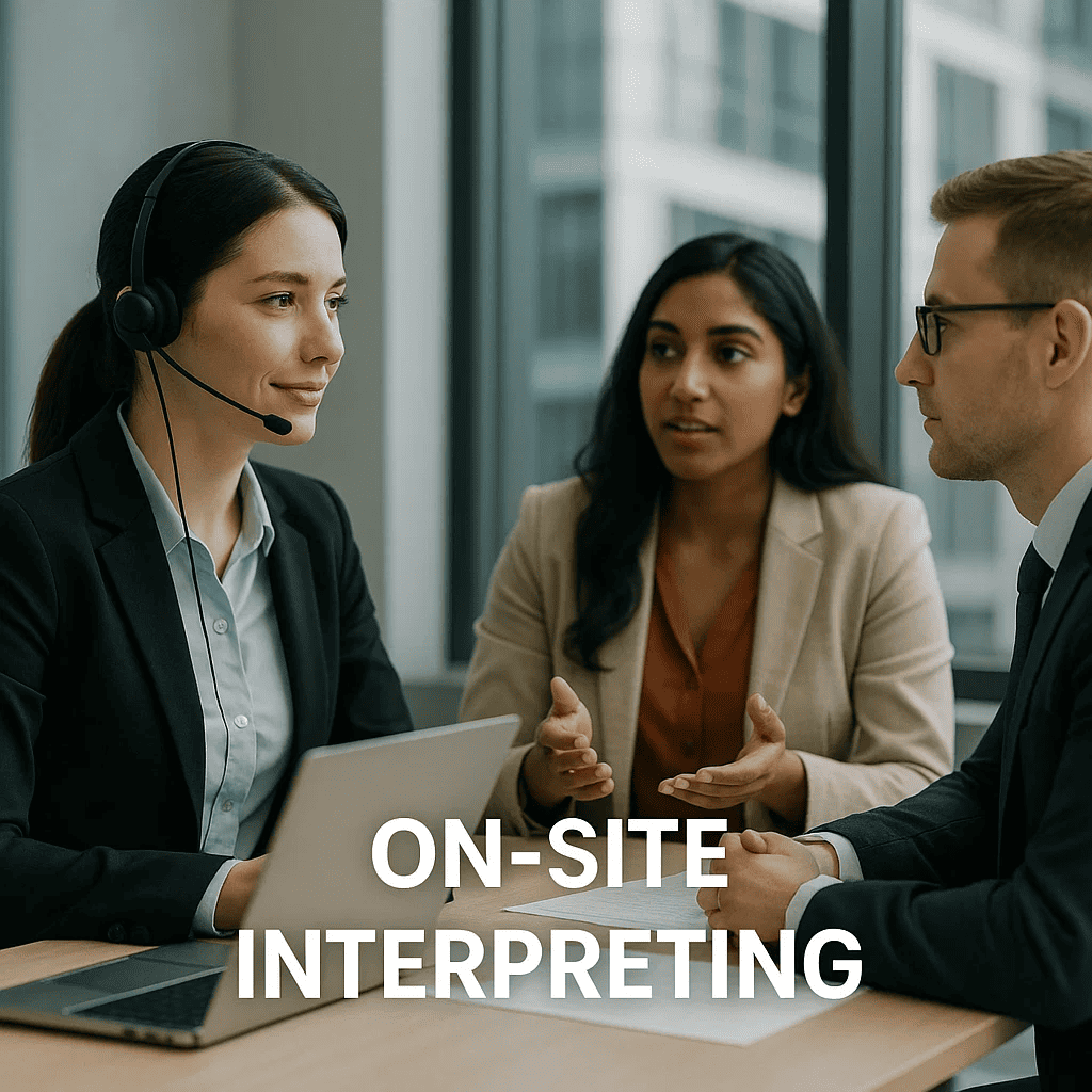 Servizi di Interpretariato in Loco